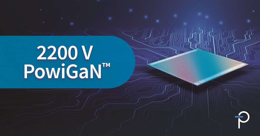 Power Integrations demonstrates the world's first 2200 V GaN technology for next-generation high-voltage power systems.