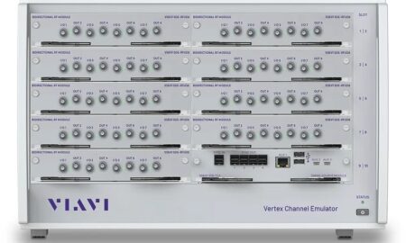 VIAVI channel emulator for 6G and Wi-Fi 7/8 wireless testing