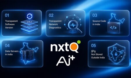 Ai+ Nxt Quantum OS with transparent software versions and network diagnostics