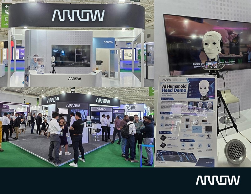 arrow electronics electronica india 2026.