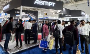 ASMPT at Productronica India 2026 showcasing electronics manufacturing solutions