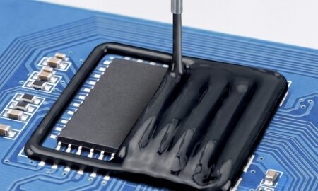 Polyurethane PCB potting for automotive battery management systems