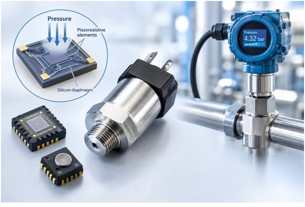 Piezoresistive pressure sensors market projected to reach USD 4.87 billion by 2034