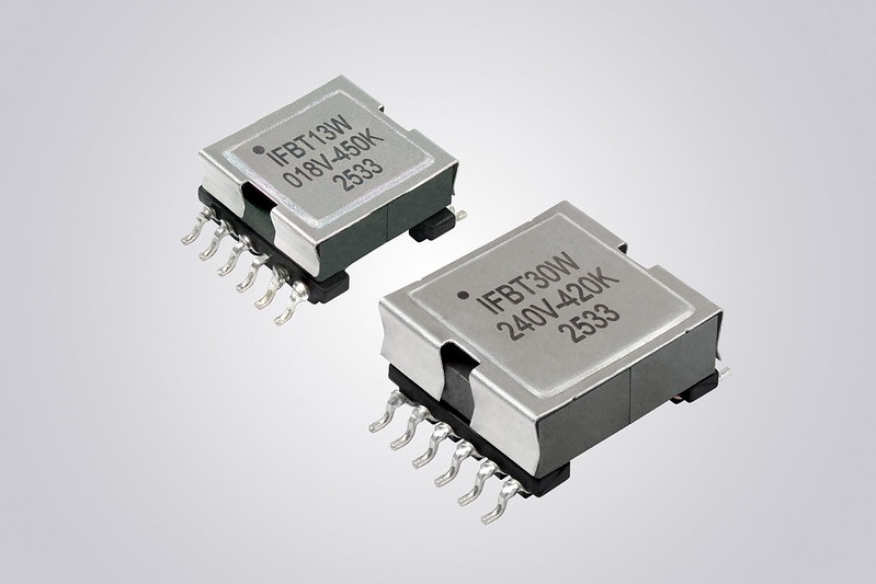 Vishay Intertechnology expands its power transformer portfolio with the IFBT series for flyback converter topologies.
