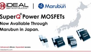 ideal semiconductor marubun superq power mosfets japan