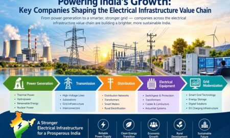 india electrical infrastructure value chain companies