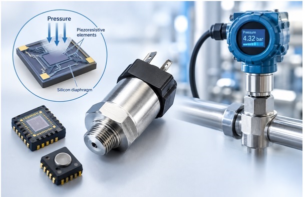 piezoresistive pressure sensors market 487 billion 2034