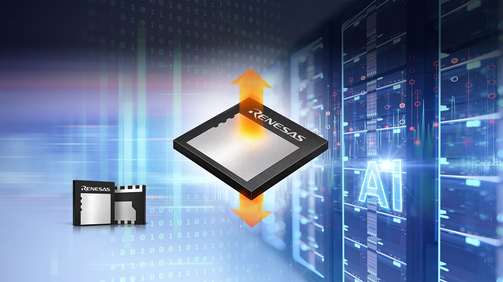 renesas 650v gan dual side cooled ai data center