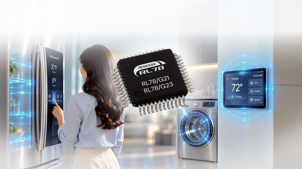 renesas rl78 g21 ultra low power 16 bit mcu smart appliance control