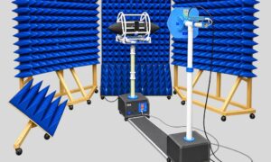 Saelig MegiQ RMS system for full 3D antenna radiation measurements in laboratory environments