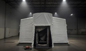 saelig weather ready rf shielded tents outdoor deployment